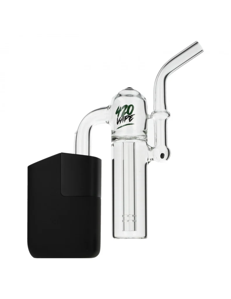 Fenix Titanium PRO+ – waporyzator do suszu i wosków z tytanową komorą 3 Szklany bubbler do waporyzatora Fenix Titanium Pro+