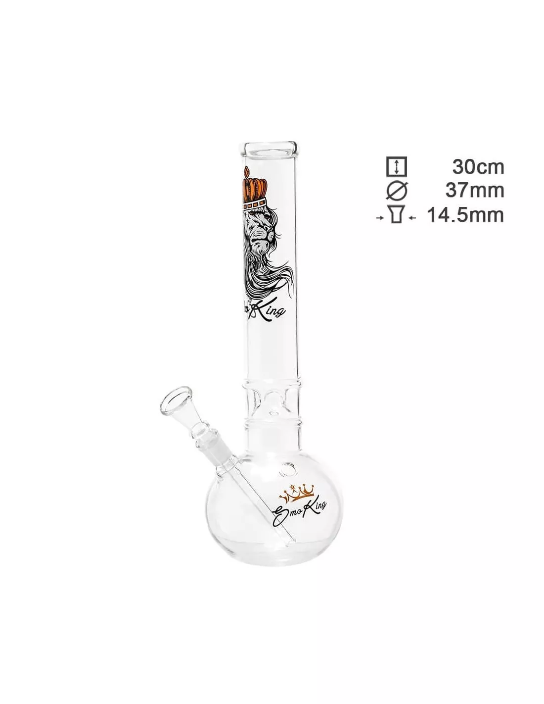 Bongo SmoKing – 30 cm, Turbo, szlif 14.5 mm, uchwyt na lód 1 Bongo SmoKing – 30 cm, Turbo, szlif 14.5 mm, uchwyt na lód