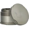Grinder Black Leaf NEW EDGE Granite 4-Częściowy — młynek do suszu, widok z góry