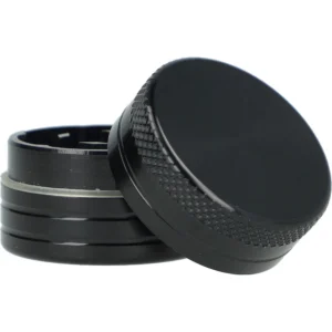 Promocje 420 97 Kompaktowy czarny młynek MIKRO BLACK – aluminiowy grinder 30 mm, 2 części