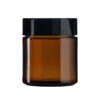 Słoik szklany 120 ml z przyciemnianego szkła do przechowywania suszu konopnego