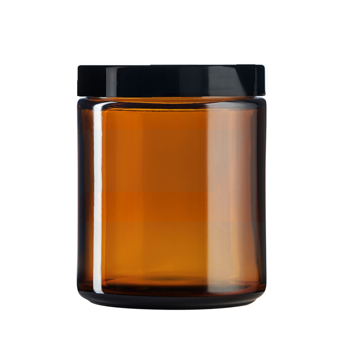 Słoik szklany 250 ml z ciemnego szkła – do przechowywania suszu konopnego 1 Szklany słoik z przyciemnianego szkła 250ml do przechowywania suszu konopnego i marihuany medycznej