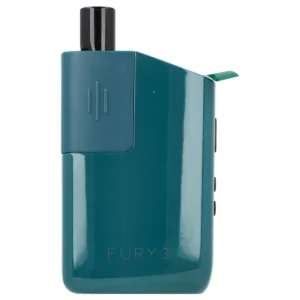 Promocje 420 163 Waporyzator przenośny do suszu Healthy Rips FURY 3 w zielonej obudowie na białym tle.