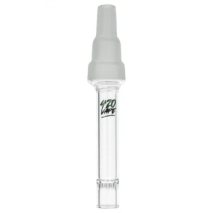 Promocje 420 221 Szklany adapter wodny 3w1 do waporyzatora MIKKRO z logo 420VAPE - szlif 10 14.5 18.8 mm