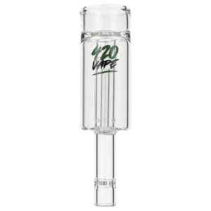 Promocje 420 218 Szklany Bubbler Straight 420VAPE do waporyzatora MIKKRO z dyfuzorem filtrującym