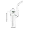 Szklany Bubbler wodny XL 420VAPE do waporyzatora MIKKRO z zakrzywionym ustnikiem i dyfuzorem