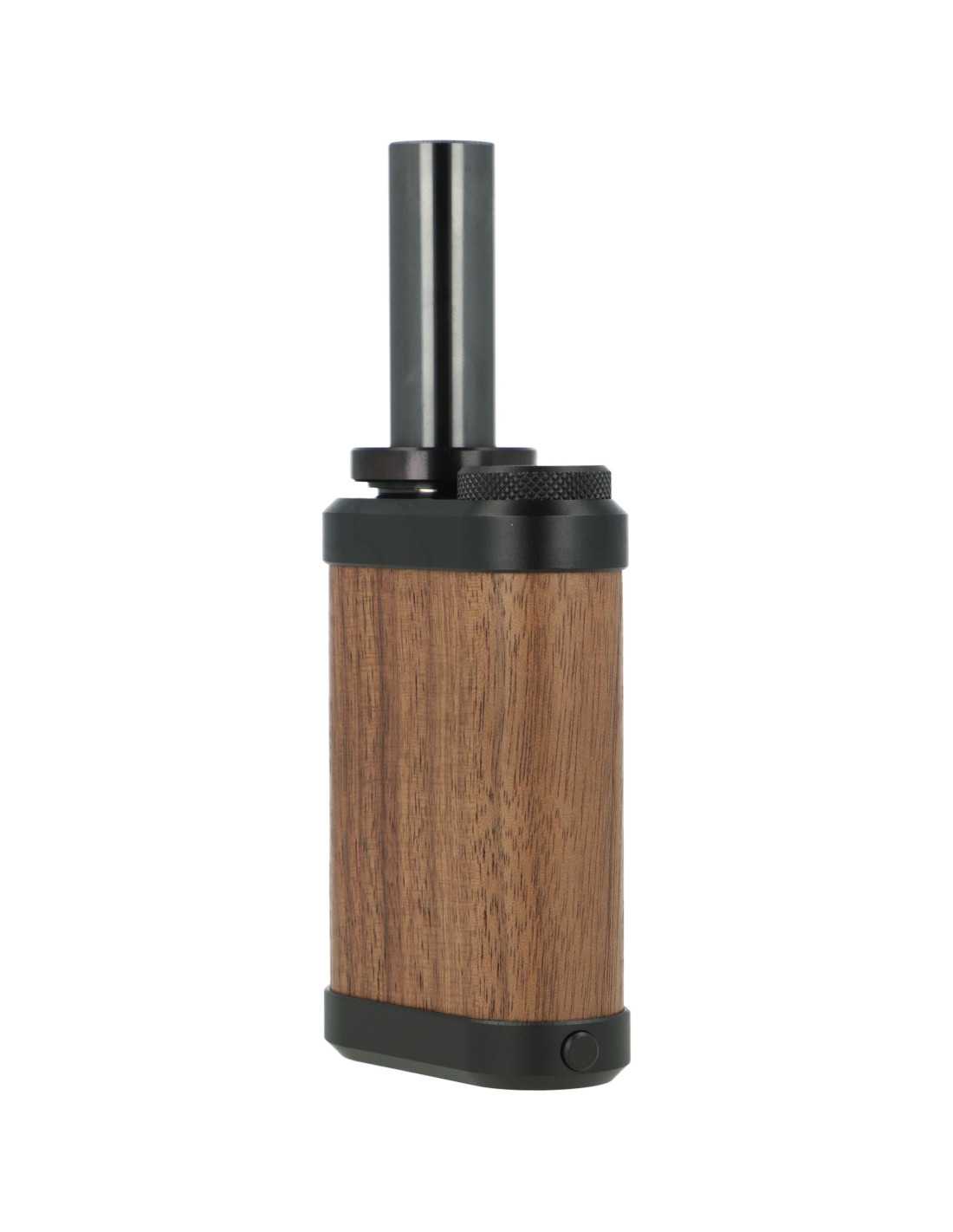 tinymight-2-black-walnut-waporyzator-konwekcyjny-do-suszu (3) Profil waporyzatora premium Tinymight 2 Black Walnut z eleganckimi, czarnymi i anodowanymi elementami z aluminium