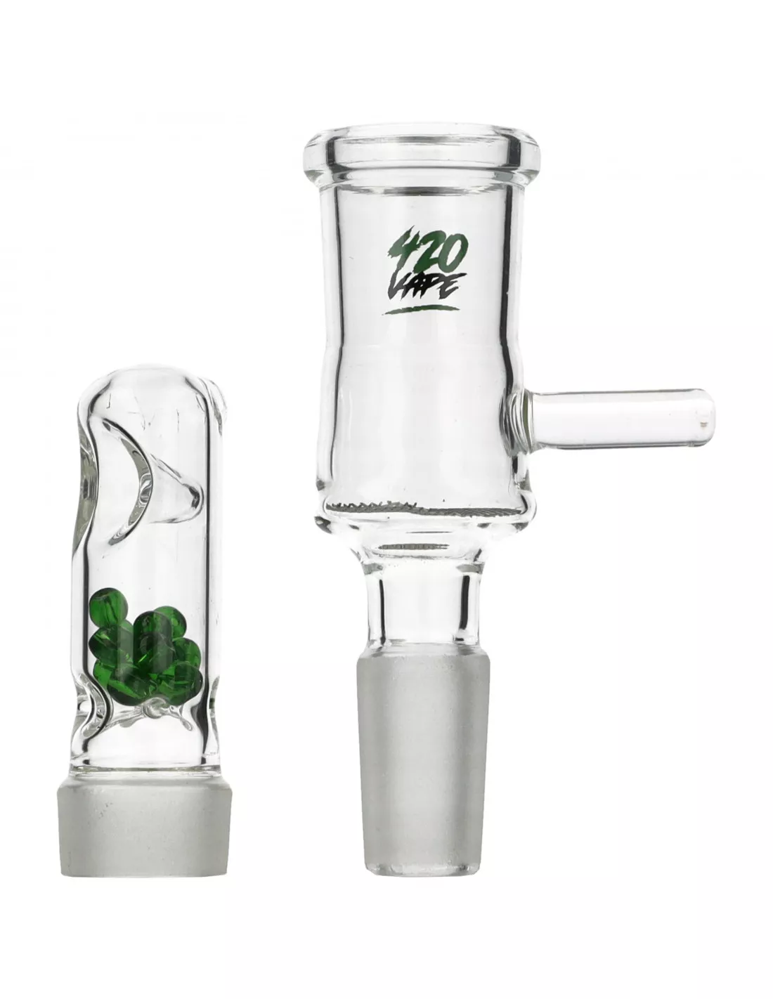 BALLZ Vape 420VAPE - Szklany waporyzator manualny do bonga 1 Waporyzator BALLZ Vape 420VAPE — ujęcie główne urządzenia. Zdjęcie produktowe.