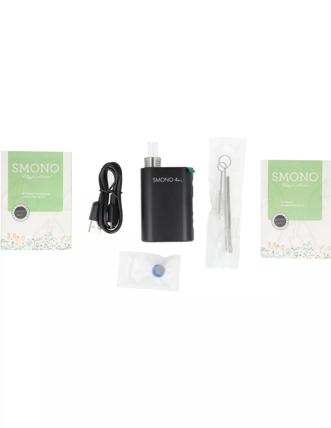 Smono 4 PRO - Waporyzator kondukcyjny z regulacją co 1 °C 4 Waporyzator Smono 4 PRO — zdjęcie produktowe. Zdjęcie produktowe.