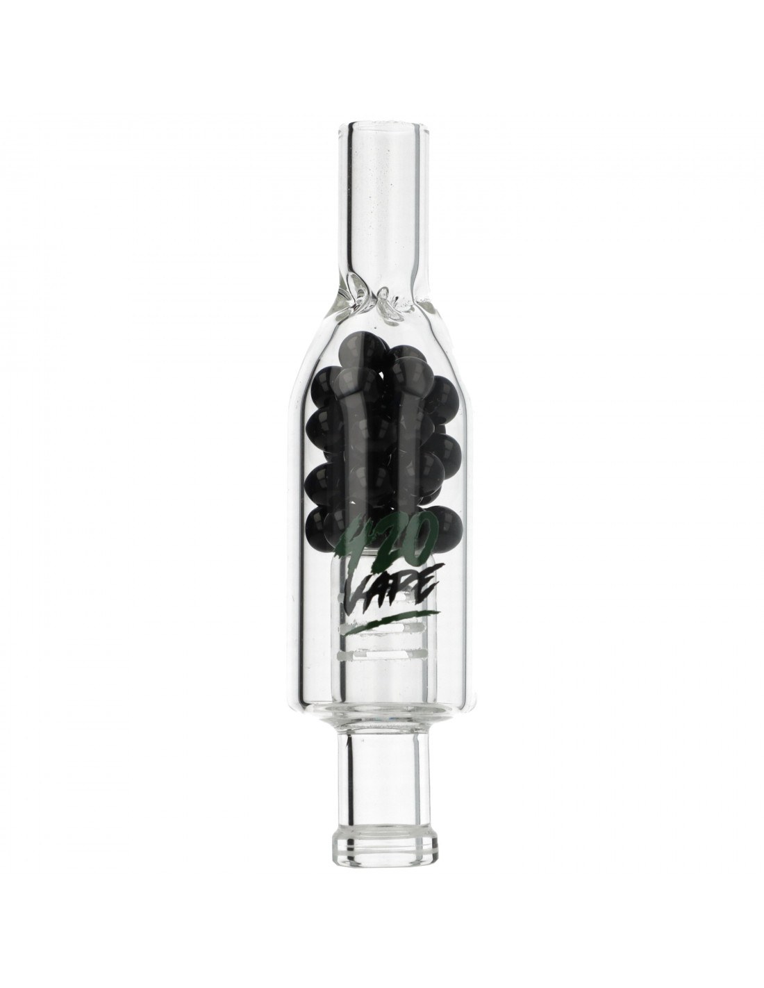 Ustnik JET z kulkami 420VAPE do X-Max V3 Pro+ – czarny 1 Ustnik JET z czarnymi kulkami 420VAPE do X-Max V3 Pro+ — szeroka komora z kulkami i logo 420VAPE